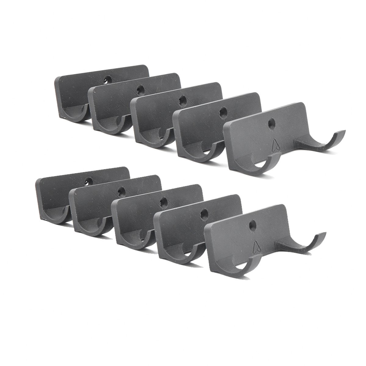 Set 10x Muurbeugel voor LEGO® Speed Champions Autos | Wandmontage voor F1 Autos